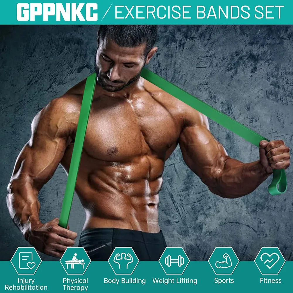 Ultimate Versatile Resistance Band Set | Pull-Up Assistance & Home Fitness (Set of 4)