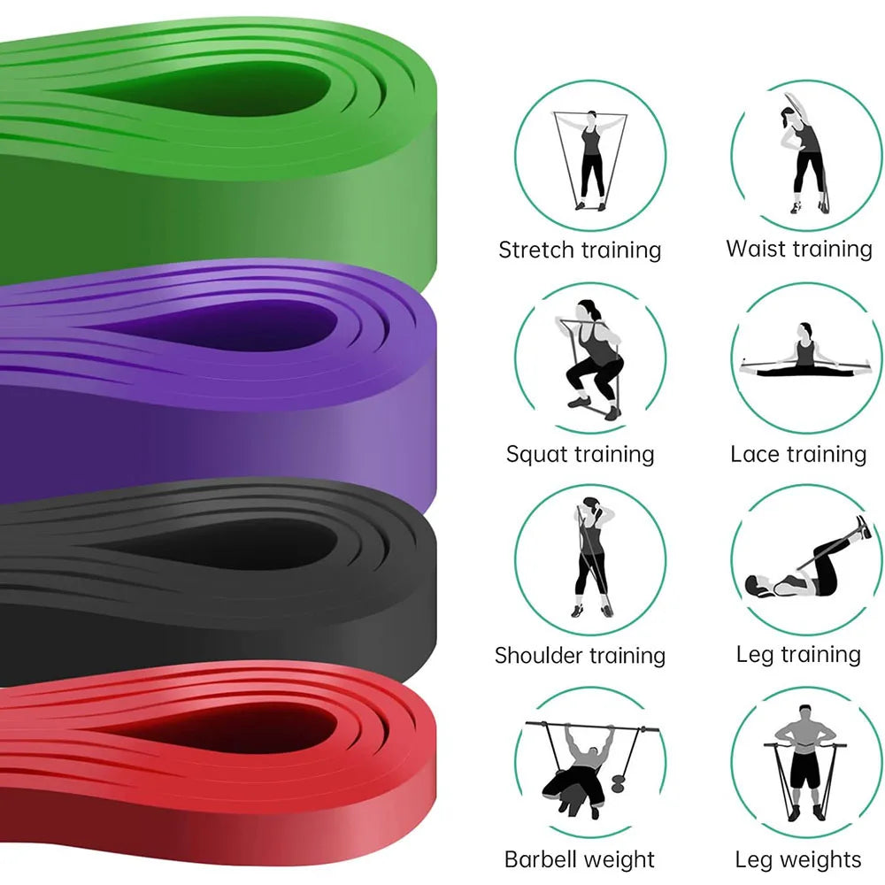 Ultimate Versatile Resistance Band Set | Pull-Up Assistance & Home Fitness (Set of 4)