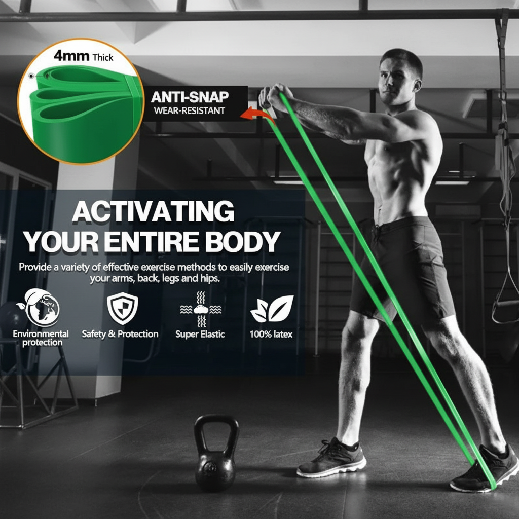 Ultimate Versatile Resistance Band Set | Pull-Up Assistance & Home Fitness