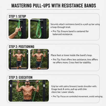 Ultimate Versatile Resistance Band Set | Pull-Up Assistance & Home Fitness